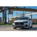 Front Ansatz passend für  Audi Q8 S-line schwarz...