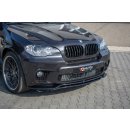 Front Ansatz passend für  BMW X5 E70 Facelift M Paket Carbon Look