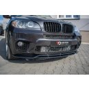 Front Ansatz passend für  BMW X5 E70 Facelift M Paket Carbon Look