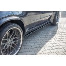 Seitenschweller Ansatz passend für BMW X5 E70 Facelift M Paket Carbon Look