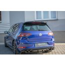 Spoiler CAP V.2 passend für Volkswagen Golf 7 R/GTI Facelift  Carbon Look