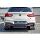 Heck Ansatz Flaps Diffusor passend für BMW 1er F20...