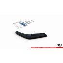 Heck Ansatz Flaps Diffusor passend für BMW 1er F20 Facelift M-power schwarz matt