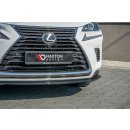 Front Ansatz passend für Lexus NX Facelift schwarz Hochglanz