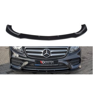 Front Ansatz passend für Mercedes-Benz  E43 AMG / AMG-Line W213 Carbon Look