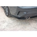 Heck Ansatz Flaps Diffusor passend für BMW 3er G20 M Paket schwarz matt