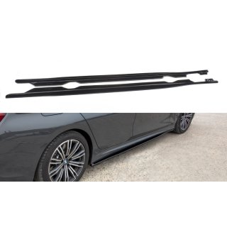 Seitenschweller Ansatz passend für BMW 3er G20 M Paket Carbon Look