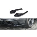 Heck Ansatz Flaps Diffusor passend für Audi RS3 8V FL Sportback schwarz Hochglanz