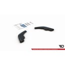 Heck Ansatz Flaps Diffusor V.1 passend für BMW 1er F40 M-Paket schwarz Hochglanz