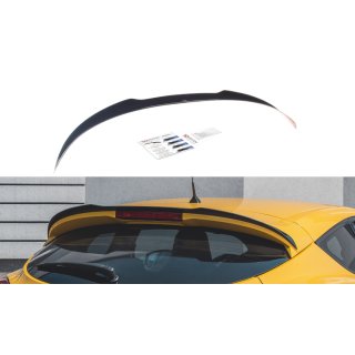 Spoiler CAP passend für Renault Megane 3 RS schwarz matt