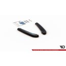 Heck Ansatz Flaps Diffusor passend für Seat Leon Mk3 Cupra ST Facelift schwarz Hochglanz