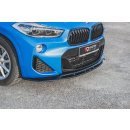 Front Ansatz passend für BMW X2 F39 M-Paket schwarz matt