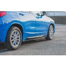 Seitenschweller Ansatz passend für BMW X2 F39 M-Paket Carbon Look