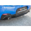 Mittlerer Diffusor Heck Ansatz passend für BMW X2 F39 M-Paket Carbon Look