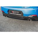 Mittlerer Diffusor Heck Ansatz passend für BMW X2 F39 M-Paket Carbon Look