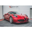 Front Ansatz passend für Alfa Romeo 4C schwarz Hochglanz