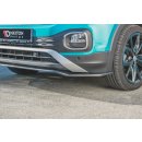 Front Ansatz passend für Volkswagen T-Cross Carbon Look