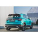 Spoiler CAP passend für Volkswagen T-Cross schwarz matt