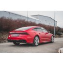 Seitenschweller Ansatz passend für Audi A7 C8 S-Line Carbon Look