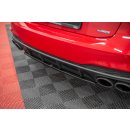 Mittlerer Diffusor Heck Ansatz passend für Audi A7 C8 S-Line Carbon Look