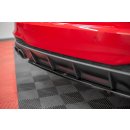 Mittlerer Diffusor Heck Ansatz passend für Audi A7 C8 S-Line Carbon Look