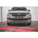 Front Ansatz passend für Skoda Kodiaq Mk1 Sportline/RS schwarz matt