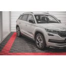 Seitenschweller Ansatz passend für Skoda Kodiaq Mk1 Sportline/RS schwarz matt