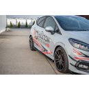 Seitenschweller Ansatz V.4 passend für Ford Fiesta Mk8 ST / ST-Line schwarz matt