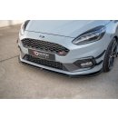 Front Ansatz V.4 passend für Ford Fiesta Mk8 ST / ST-Line schwarz matt