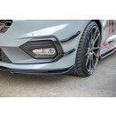 Front Ansatz V.4 passend für Ford Fiesta Mk8 ST / ST-Line Carbon Look