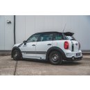 Seitenschweller Ansatz passend für Mini Countryman Mk1 JCW  schwarz Hochglanz