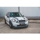 Front Ansatz passend für Mini Countryman Mk1 JCW  schwarz matt