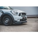 Front Ansatz passend für Mini Countryman Mk1 JCW  schwarz matt