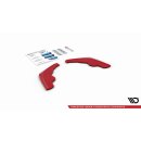 Heck Ansatz Flaps Diffusor passend für V.2 BMW 1er F40 M-Paket