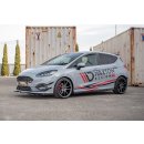 Seitenschweller Ansatz V.3 passend für Ford Fiesta Mk8 ST / ST-Line schwarz matt