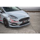 Front Ansatz V.5 passend für Ford Fiesta Mk8 ST / ST-Line schwarz matt