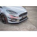 Front Ansatz V.7 passend für Ford Fiesta Mk8 ST / ST-Line schwarz matt