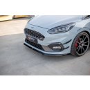 Front Ansatz V.6 passend für Ford Fiesta Mk8 ST / ST-Line schwarz matt