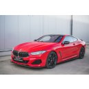 Front Ansatz V.1 passend für Bmw M850i G15 schwarz Hochglanz