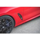 Seitenschweller Ansatz passend für Bmw M850i G15 Carbon Look