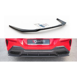 Mittlerer Diffusor Heck Ansatz passend für Bmw M850i G15 Carbon Look