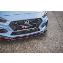 Front Ansatz V.3 passend für Hyundai I30 N Mk3 Hatchback/ Fastback schwarz matt