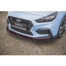 Front Ansatz V.5 passend für Hyundai I30 N Mk3 Hatchback/ Fastback schwarz matt