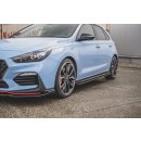 Seitenschweller Ansatz V.4 passend für Hyundai I30 N Mk3 Hatchback/ Fastback schwarz Hochglanz