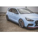 Seitenschweller Ansatz V.4 passend für Hyundai I30 N Mk3 Hatchback/ Fastback schwarz Hochglanz