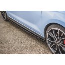 Seitenschweller Ansatz V.4 passend für Hyundai I30 N Mk3 Hatchback/ Fastback schwarz Hochglanz