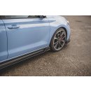 Seitenschweller Ansatz V.5 passend für Hyundai I30 N Mk3 Hatchback/ Fastback schwarz Hochglanz