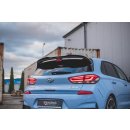 Spoiler CAP V.2 passend für Hyundai I30 N Mk3 Hatchback schwarz Hochglanz