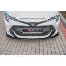 Front Ansatz V.1 passend für Toyota Corolla XII Touring Sports/ Hatchback schwarz Hochglanz