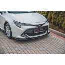 Front Ansatz V.1 passend für Toyota Corolla XII Touring Sports/ Hatchback schwarz Hochglanz